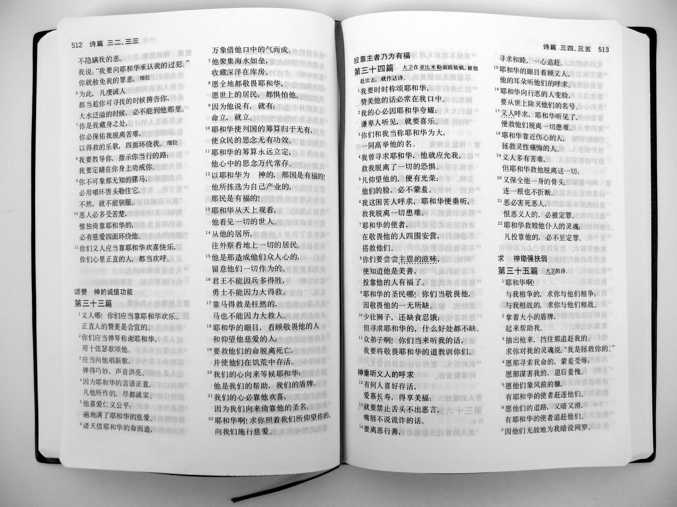 大字和合本聖經 (簡) Chinese Union Version Bible-Large print-Font Size 10.5 (CUV)